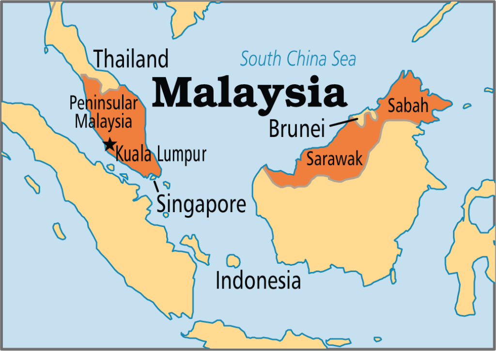 Malaysia Map for local classifieds and business directory