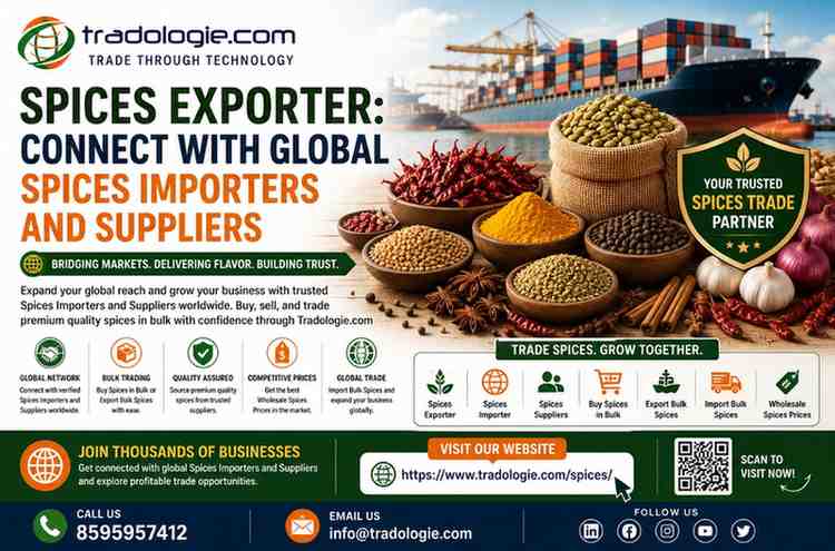 SpicesExporterConnectWithGlobalSpicesImportersandSupplier